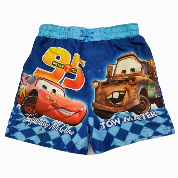 lightning mcqueen swim shorts